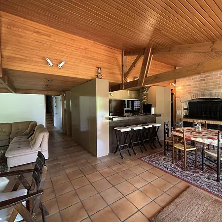 Maison Landaise D'architecte - 8 Pers - Bourg - Fr-1-319-609 *