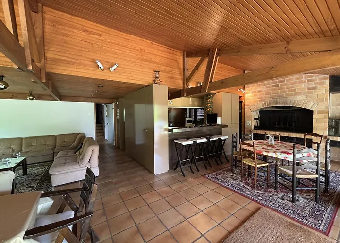 Maison Landaise D'architecte - 8 Pers - Bourg - Fr-1-319-609 *