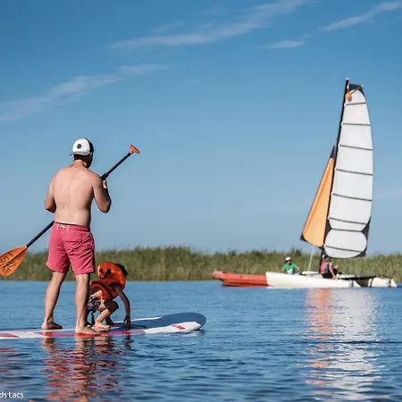 Maison Landaise D'architecte - 8 Pers - Bourg - Fr-1-319-609 *