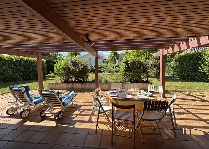 Maison Landaise D'architecte - 8 Pers - Bourg - Fr-1-319-609